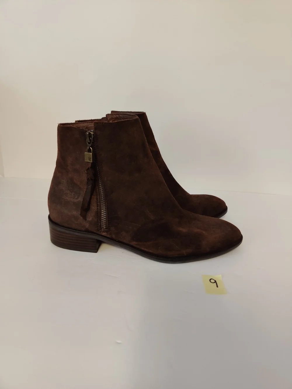 Elliott Lucca Brown Suede Ankle Boots 9